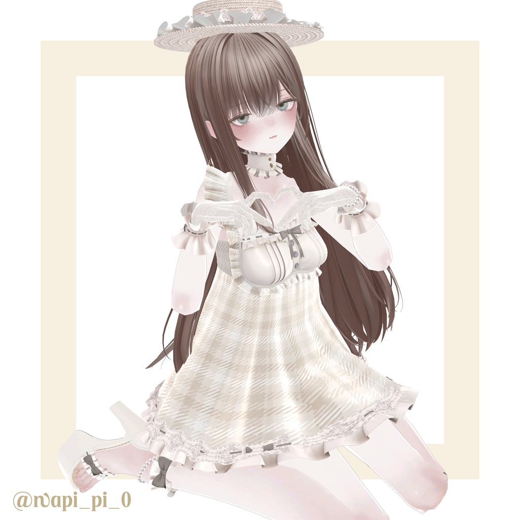 SALE【5Avatar対応】Summer Dolly Swim【VRChat】