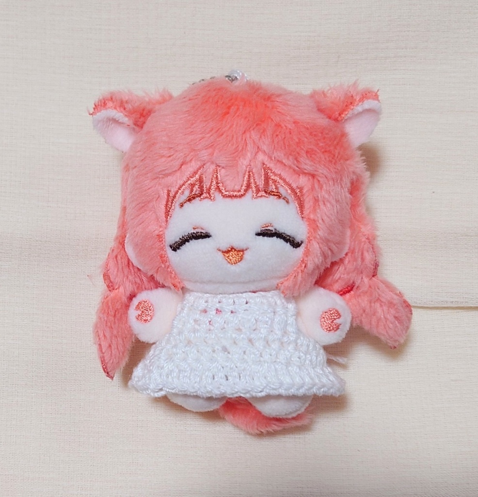 5cmぬい用ニットワンピース【ひと口おにぎり】