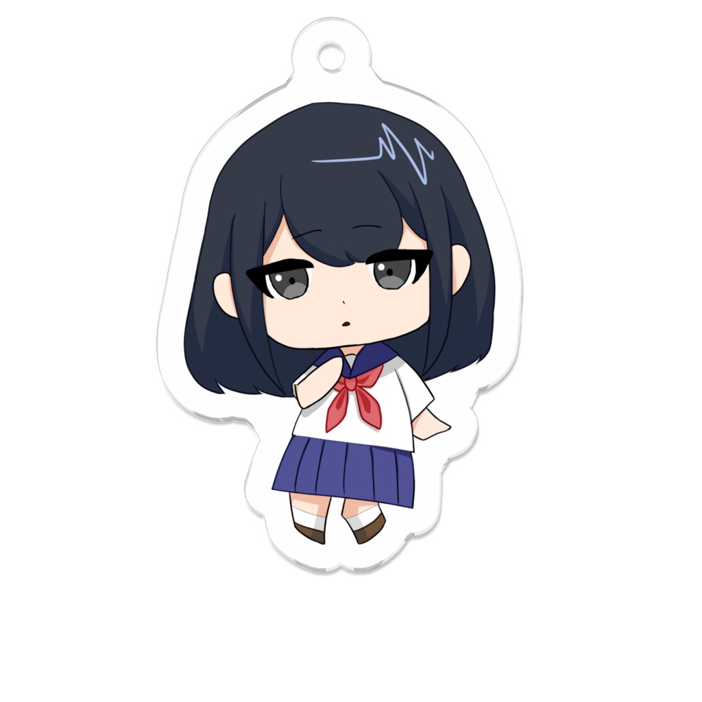 [結衣]ミニキャラアクリルキーホルダー