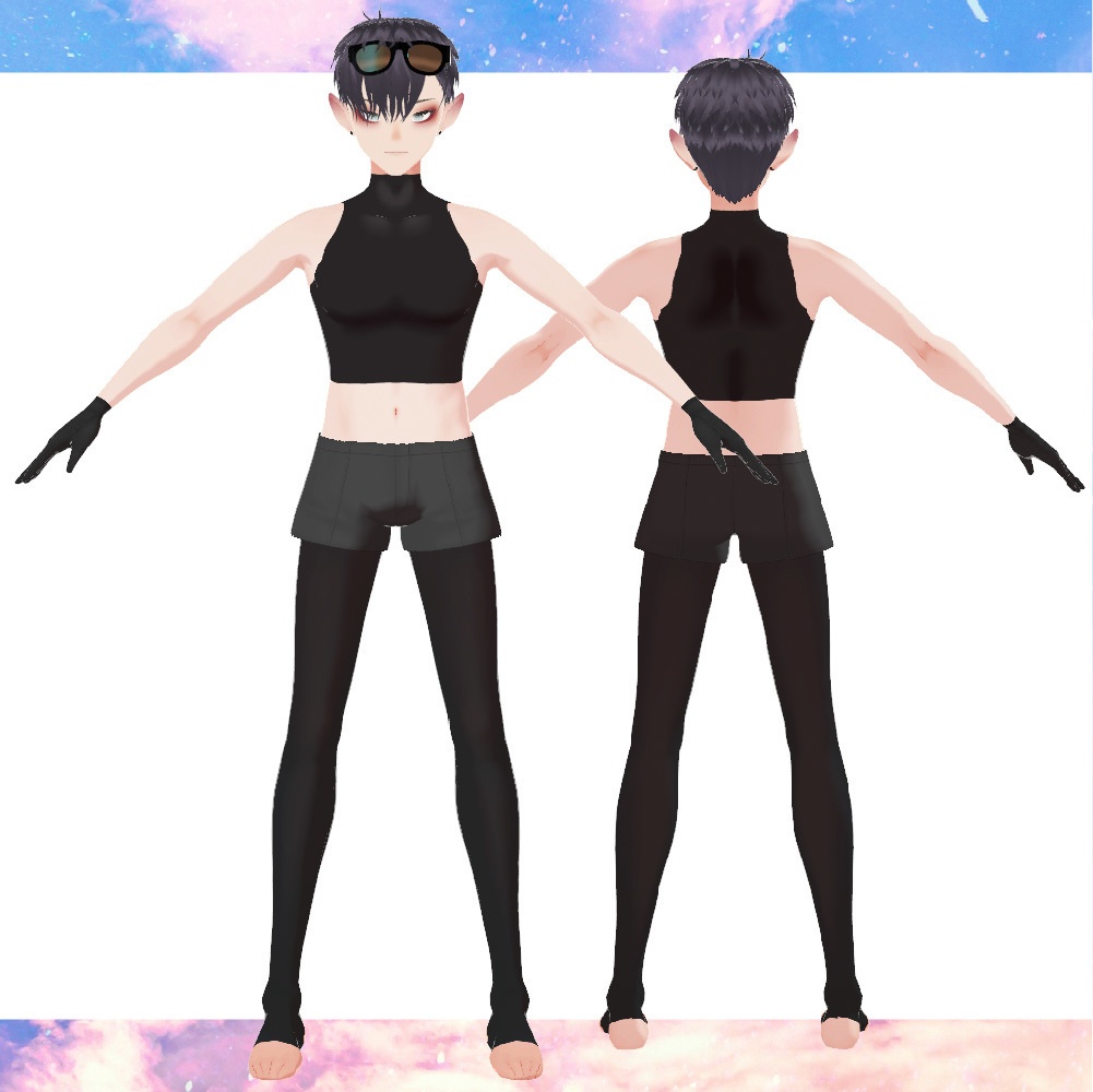 【セール中】オリジナル3Dアバター『shiragiku』