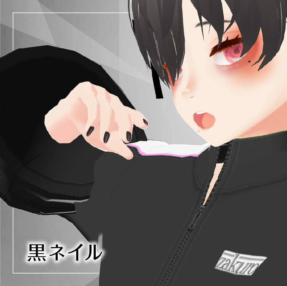 オリジナル3Dアバター『zakuro』