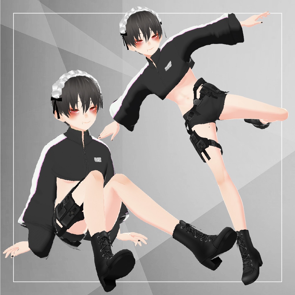 オリジナル3Dアバター『zakuro』