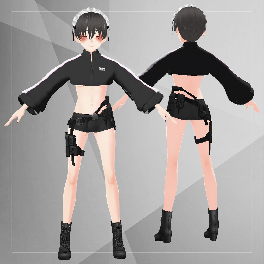 オリジナル3Dアバター『zakuro』