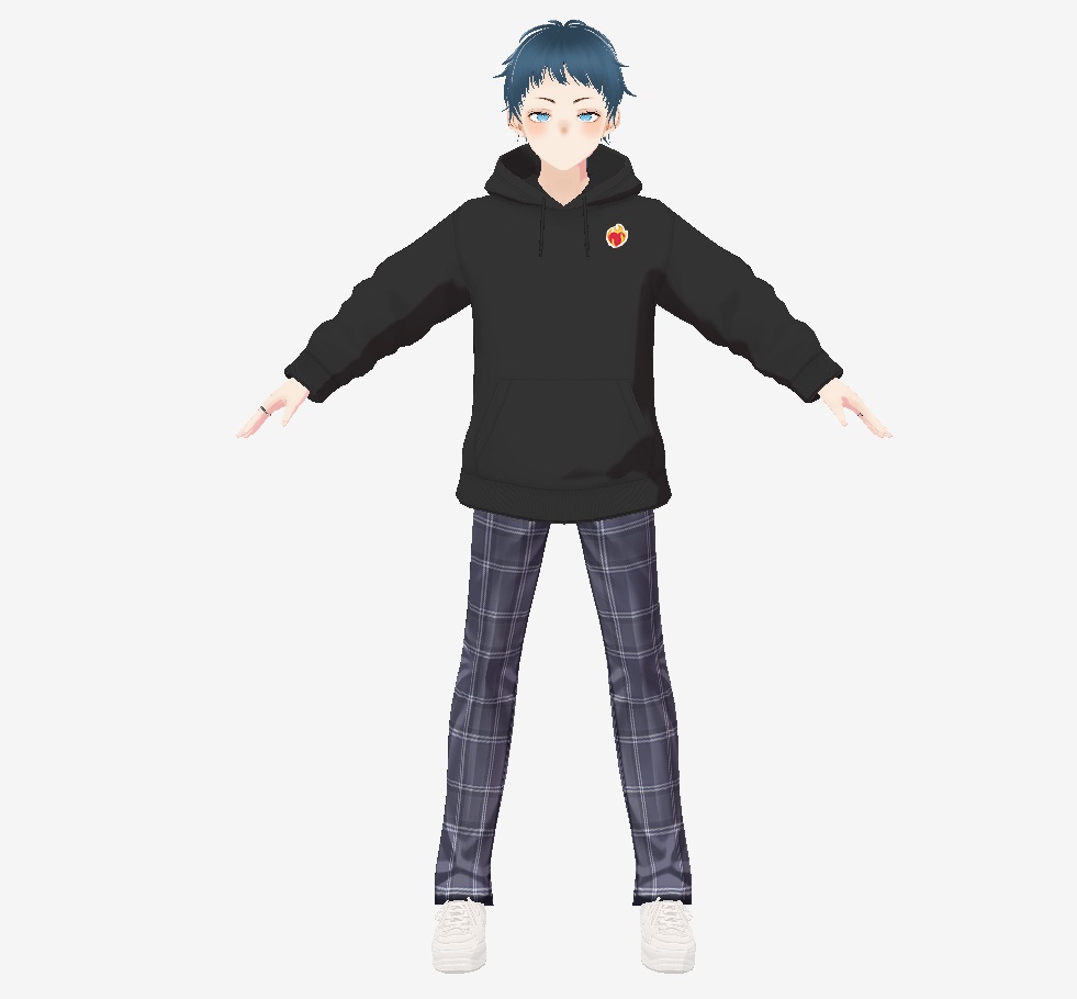 【1点ものオリジナルアバター】model_03【VketCloud想定・軽量】