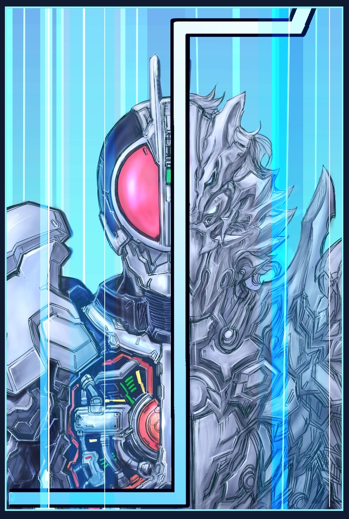 アクセルフォーム / ウルフオルフェノク ステッカー