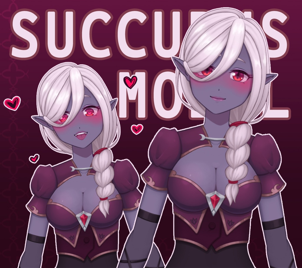 【Live2D model】Succubus VTuber