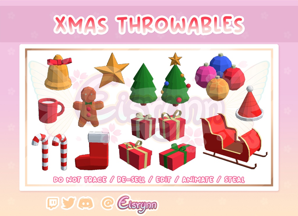 Xmas throwables