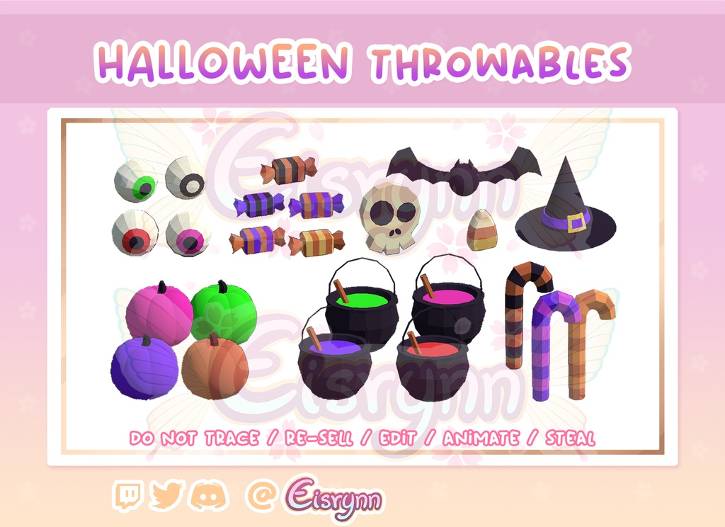 Halloween throwables