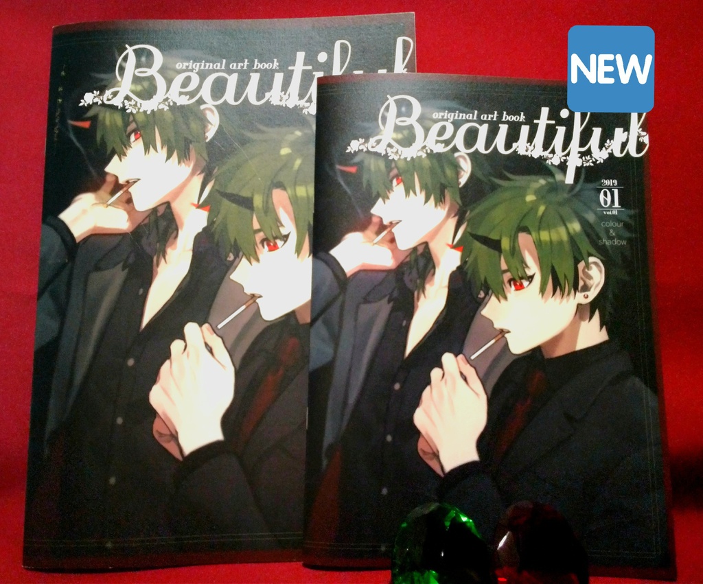 【再販】イラスト集『Beautiful』