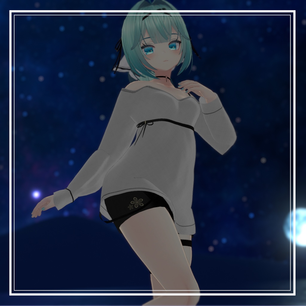 Asymmetry Off Shoulder【竜胆用】