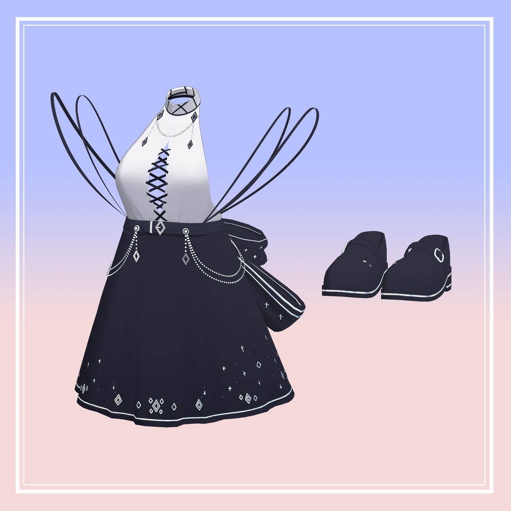 Diamond one piece 【桔梗、セレスティア用】