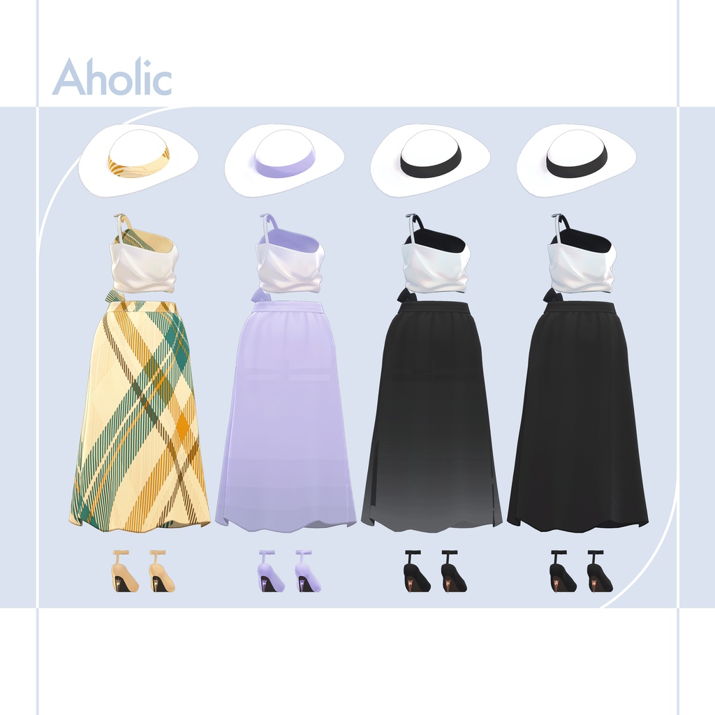 BreezeCut Summer Cloth 【3アバター対応】