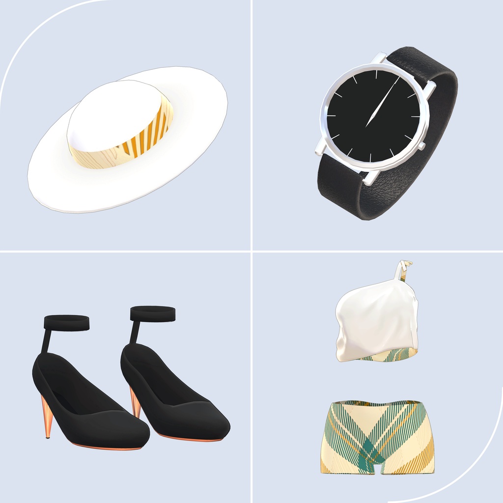 BreezeCut Summer Cloth 【3アバター対応】