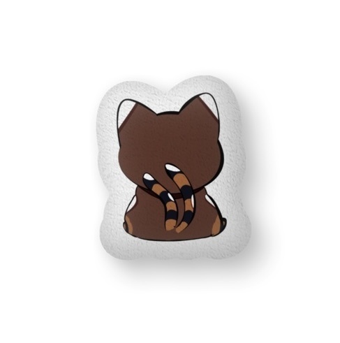 ばけねこぐも ふかふかクッション(すわってるver.)