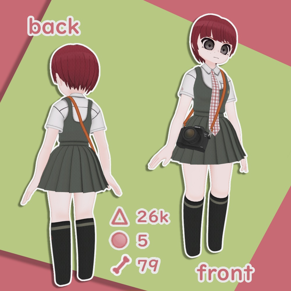 Mahiru Koizumi | 小泉真昼 【VRChat対応モデル】