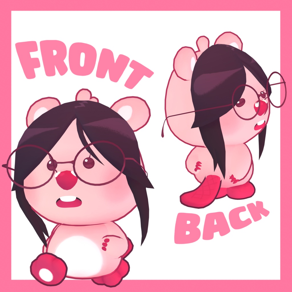 【無料 3Dモデル】ルピー/루피/Loopy