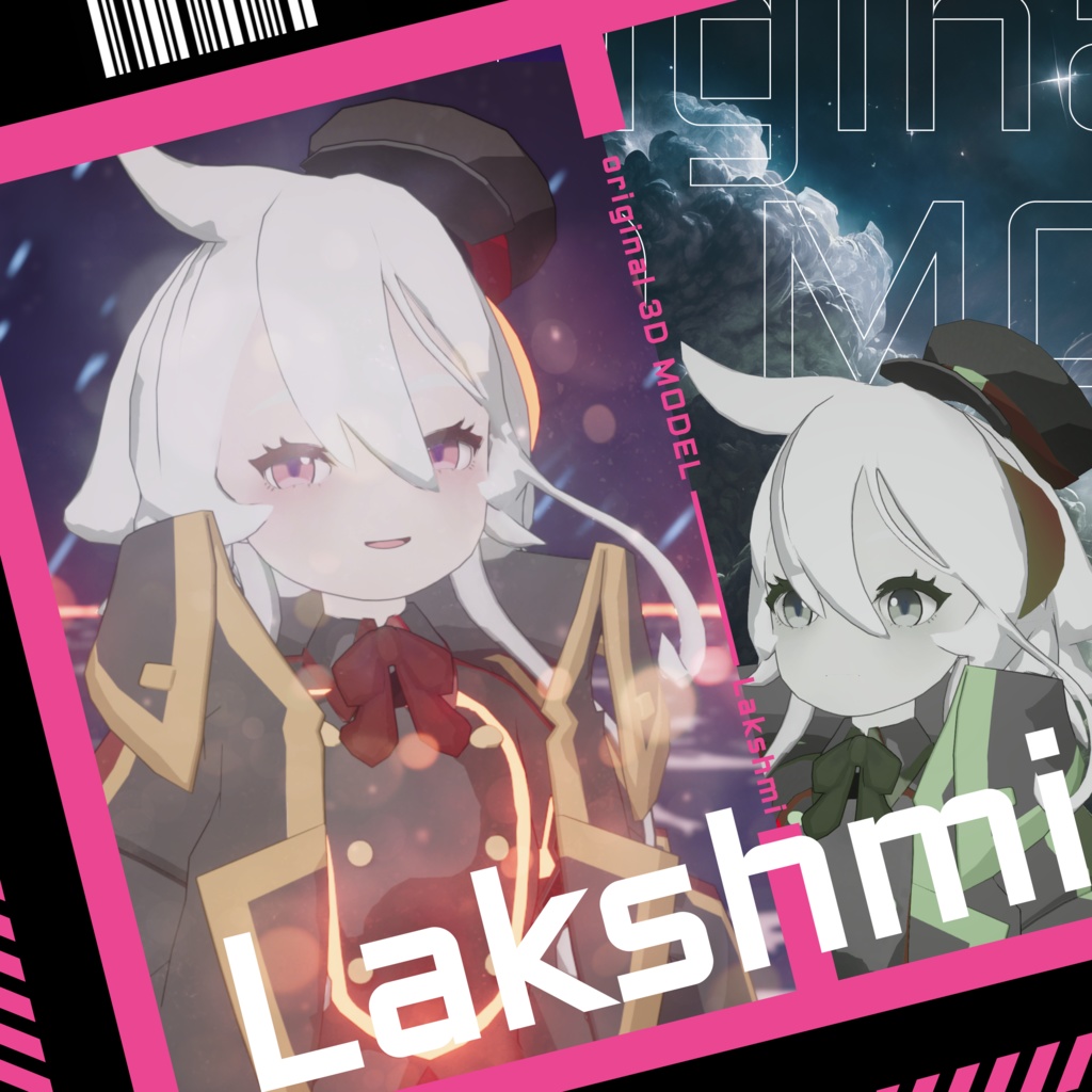 オリジナル3Dモデル「ラクシュミー（Lakshmi）」