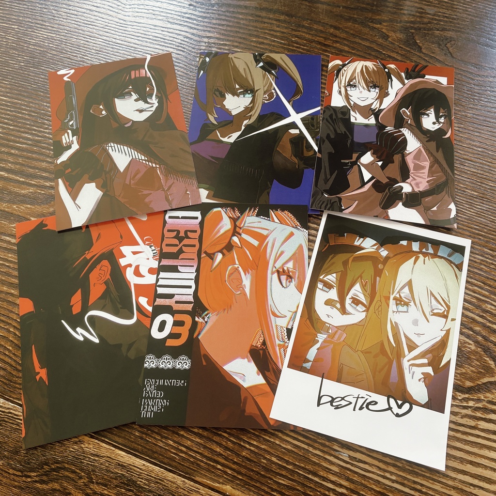 EMBERポストカード(全6種)