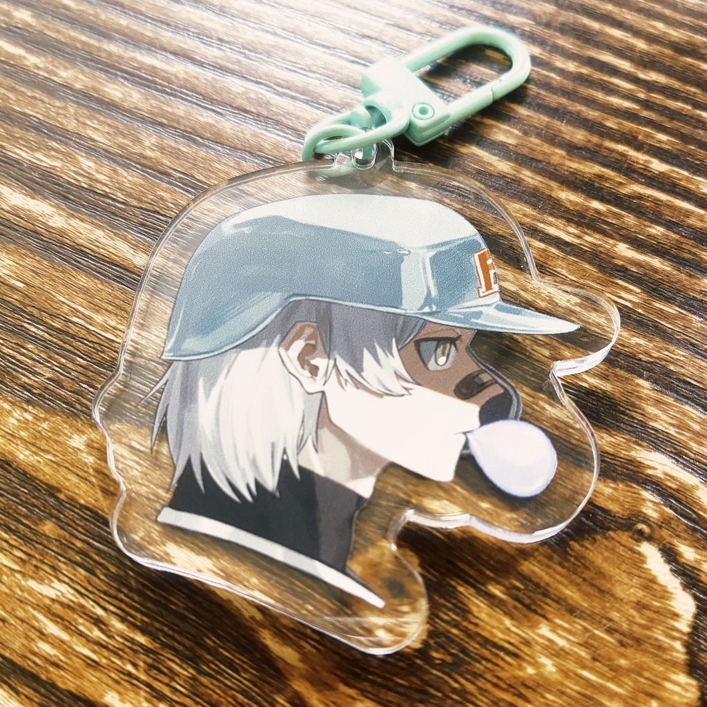 バッターOC色付きアクリルキーホルダー(全2種)