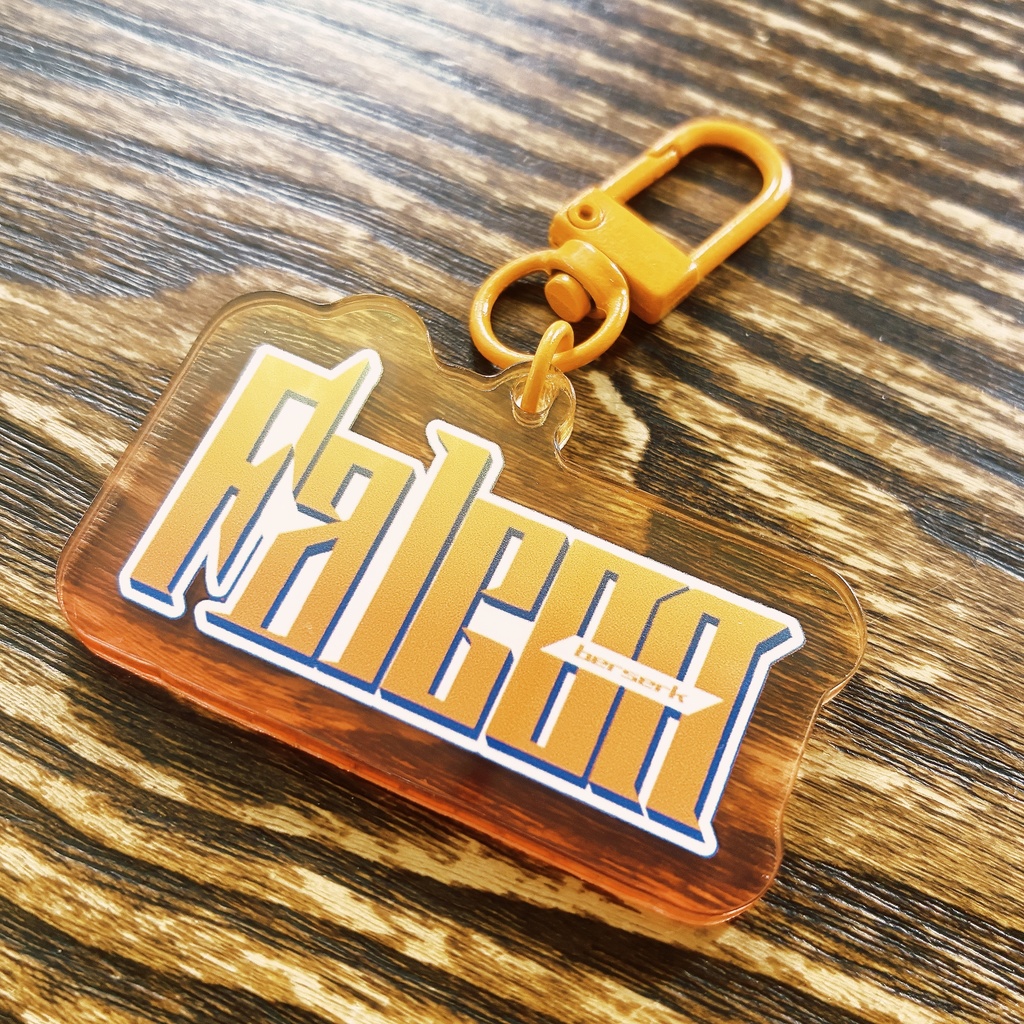 バッターOC色付きアクリルキーホルダー(全2種)