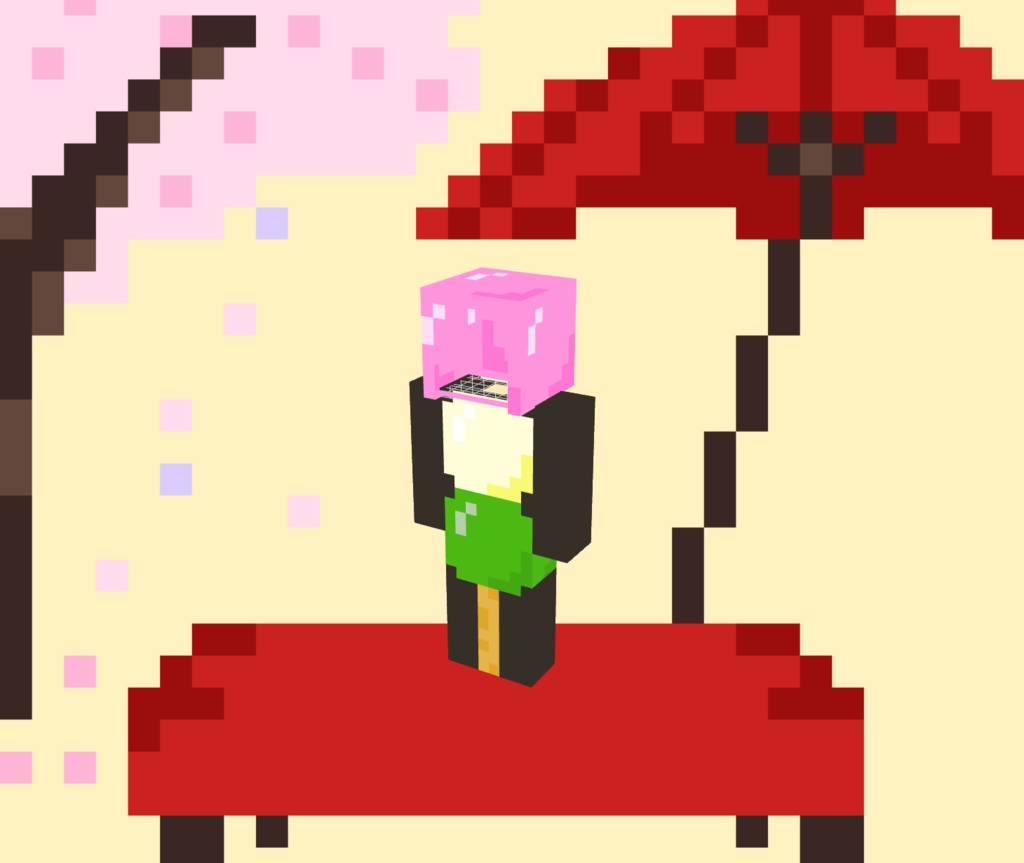 三色団子きぐるみスキンスリム