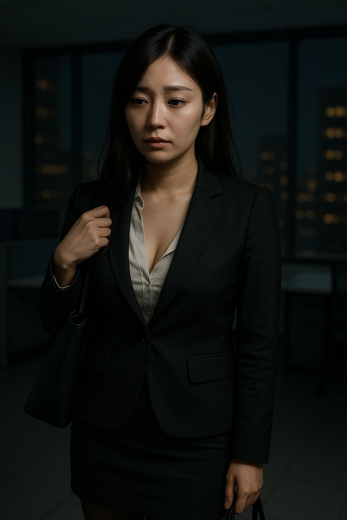 「終電を逃した夜」 ―OL由香、29歳。誰にも甘えられないまま帰った夜。