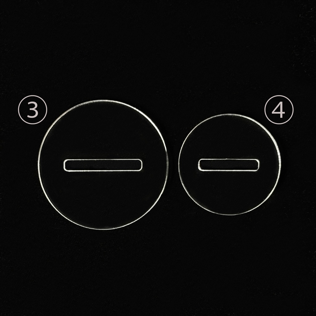 《あったら便利シリーズ》アクリルスタンド 台座のみ