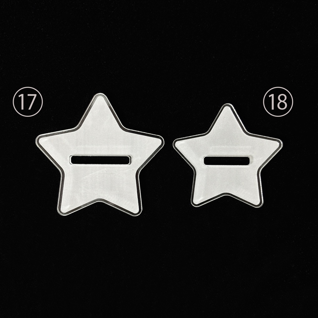 《あったら便利シリーズ》アクリルスタンド 台座のみ