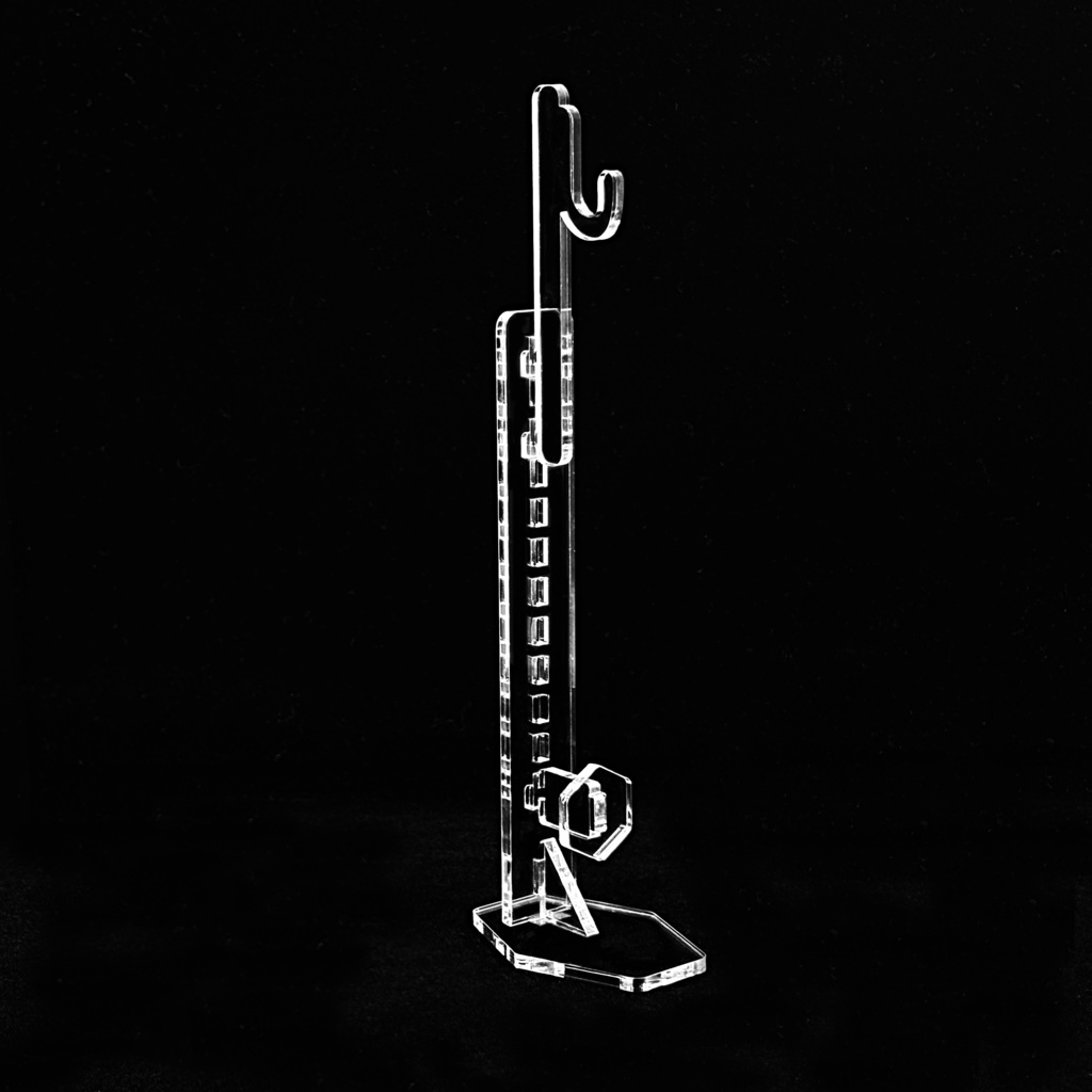 《あったら便利シリーズ》可変式キーホルダースタンド