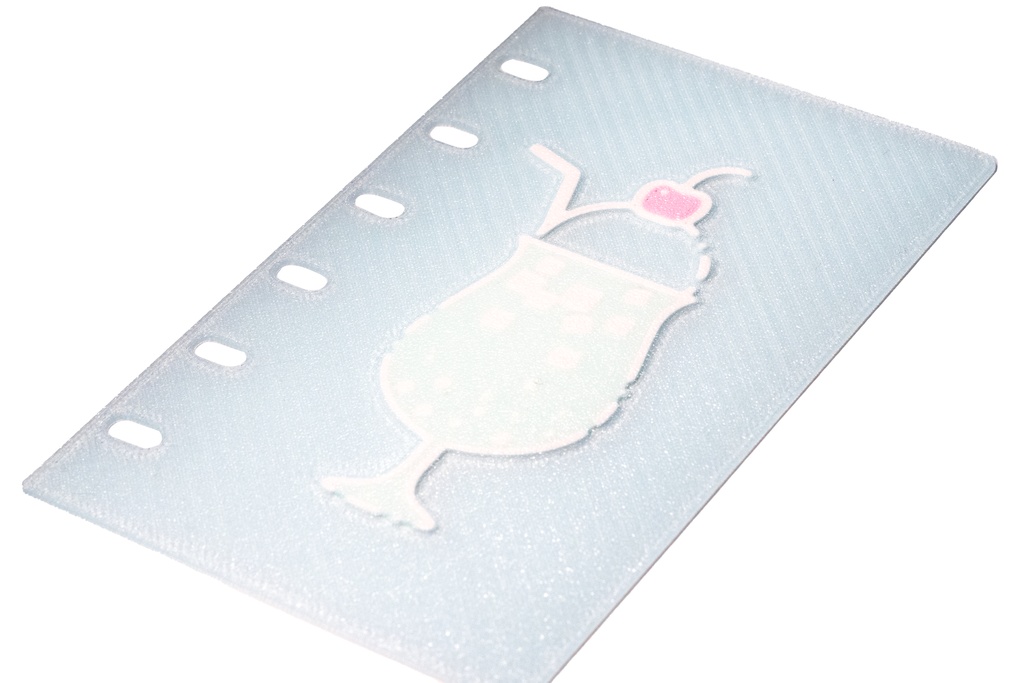 【3Dプリント製】おやつタイムディバイダー『クリームソーダ』