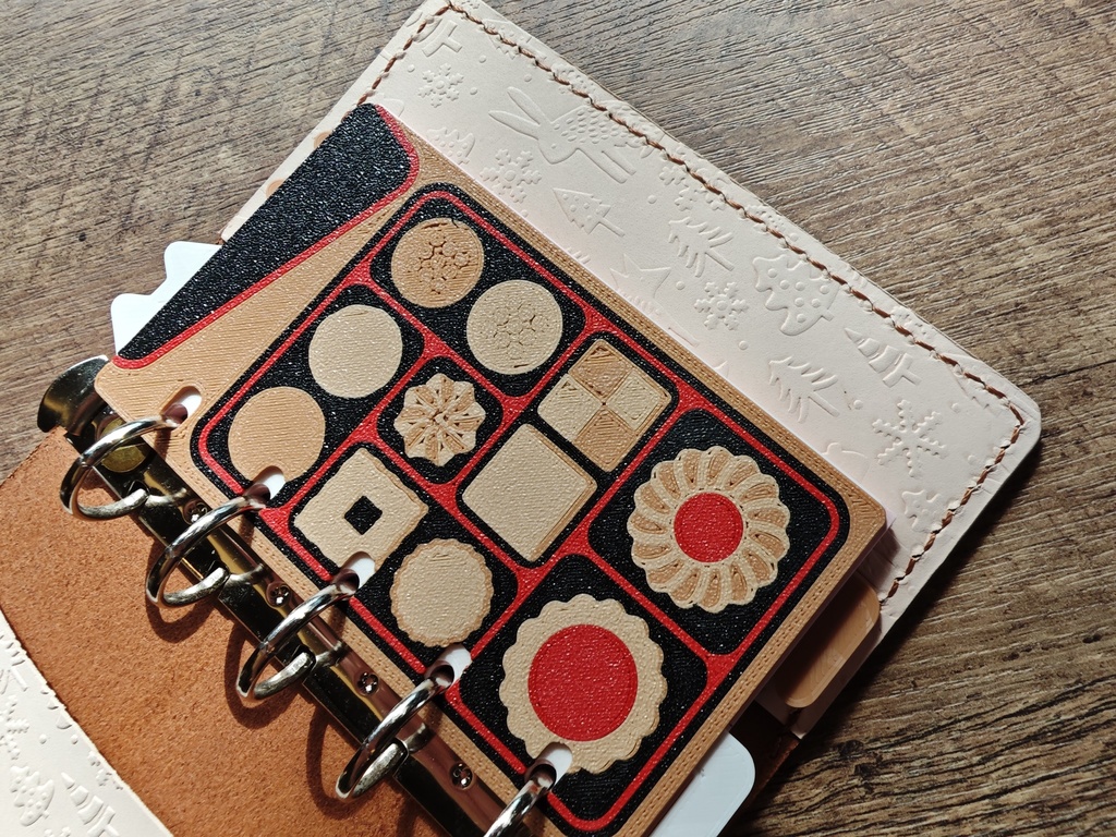 【3Dプリント製】おやつタイムディバイダー『クッキー缶』