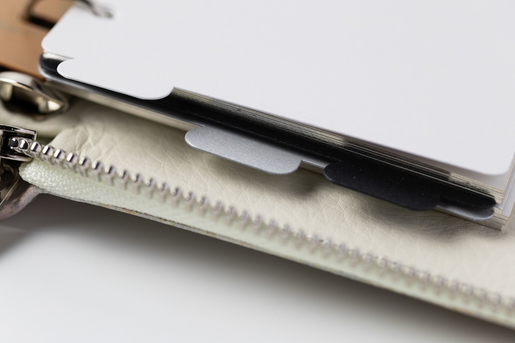 【紙製】3枚セット/M6サイズ手帳用「ねこのみみしっぽインデックス」スタードリーム