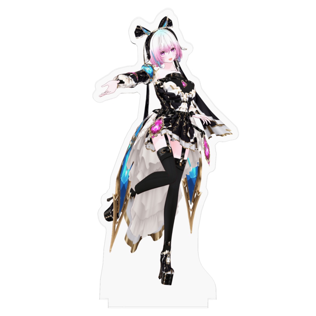 花雨リリー アクリルフィギュア Pink