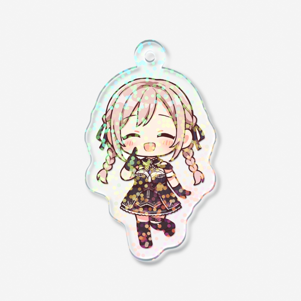 にっこりりぃホロアクキー