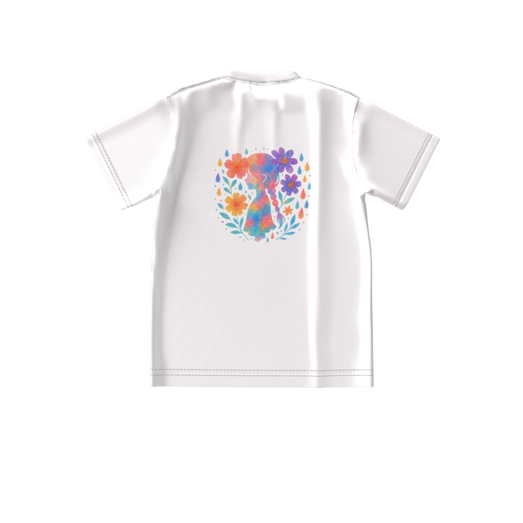 Lilium ビッグシルエットTシャツ White