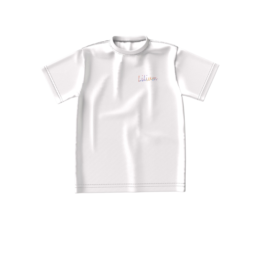 Lilium ビッグシルエットTシャツ White