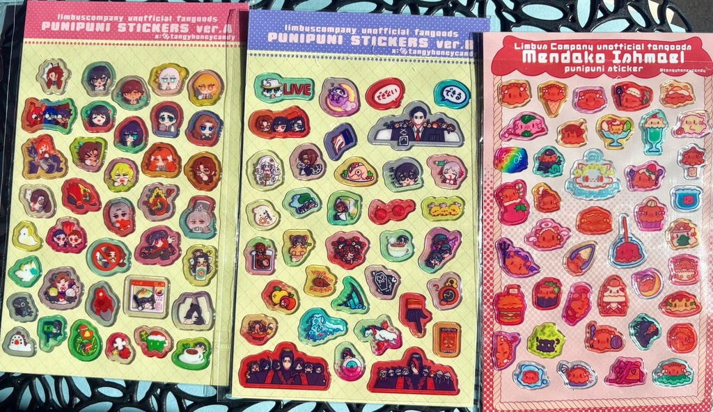 ぷっくりシール【Limbus Company同人グッズ】