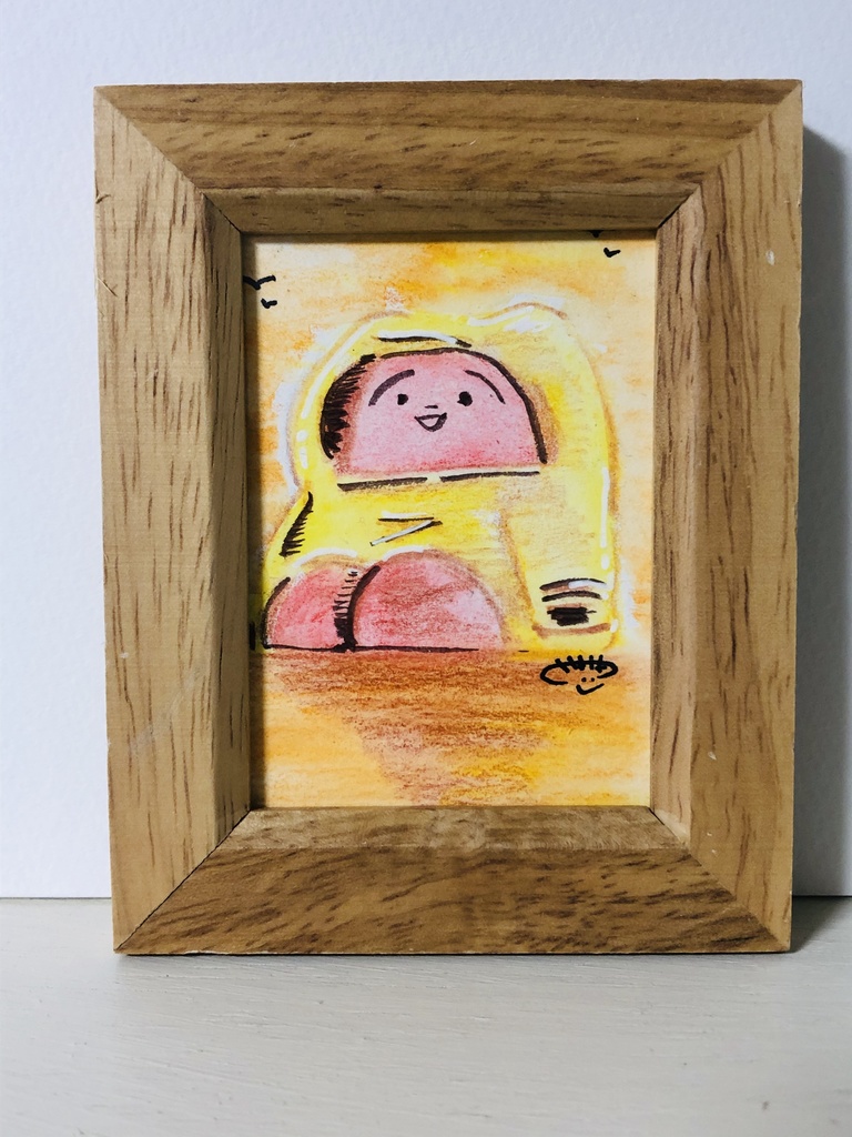 夕焼けパーカー(一点もの原画)
