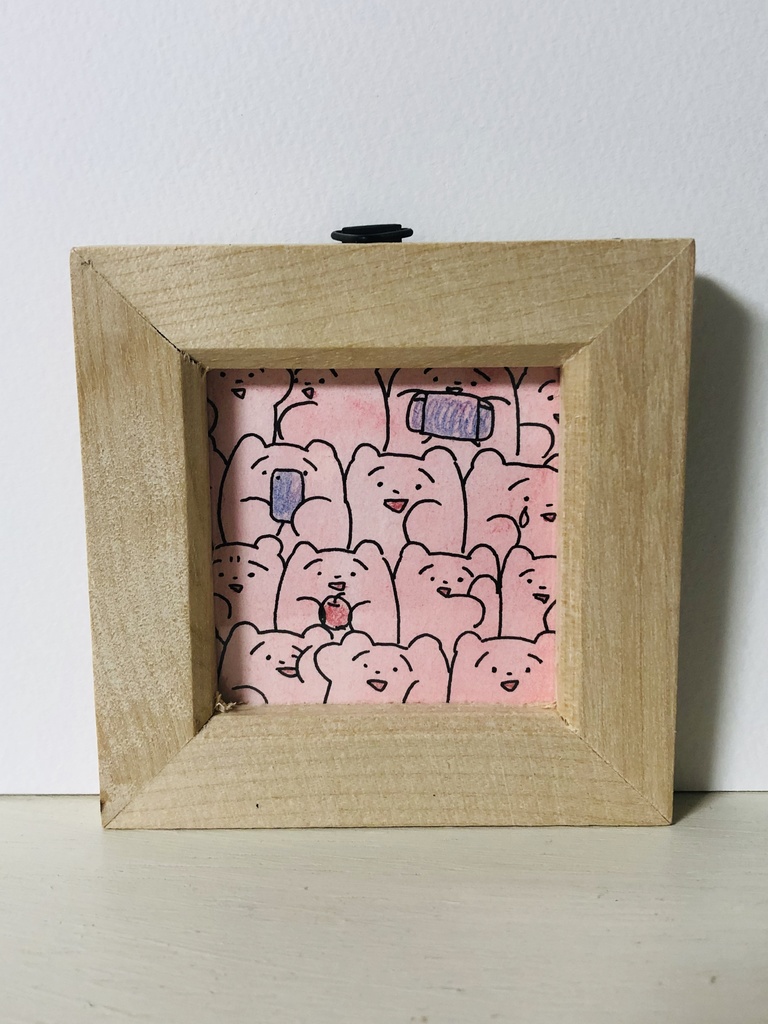 ひとごみ(一点もの原画)
