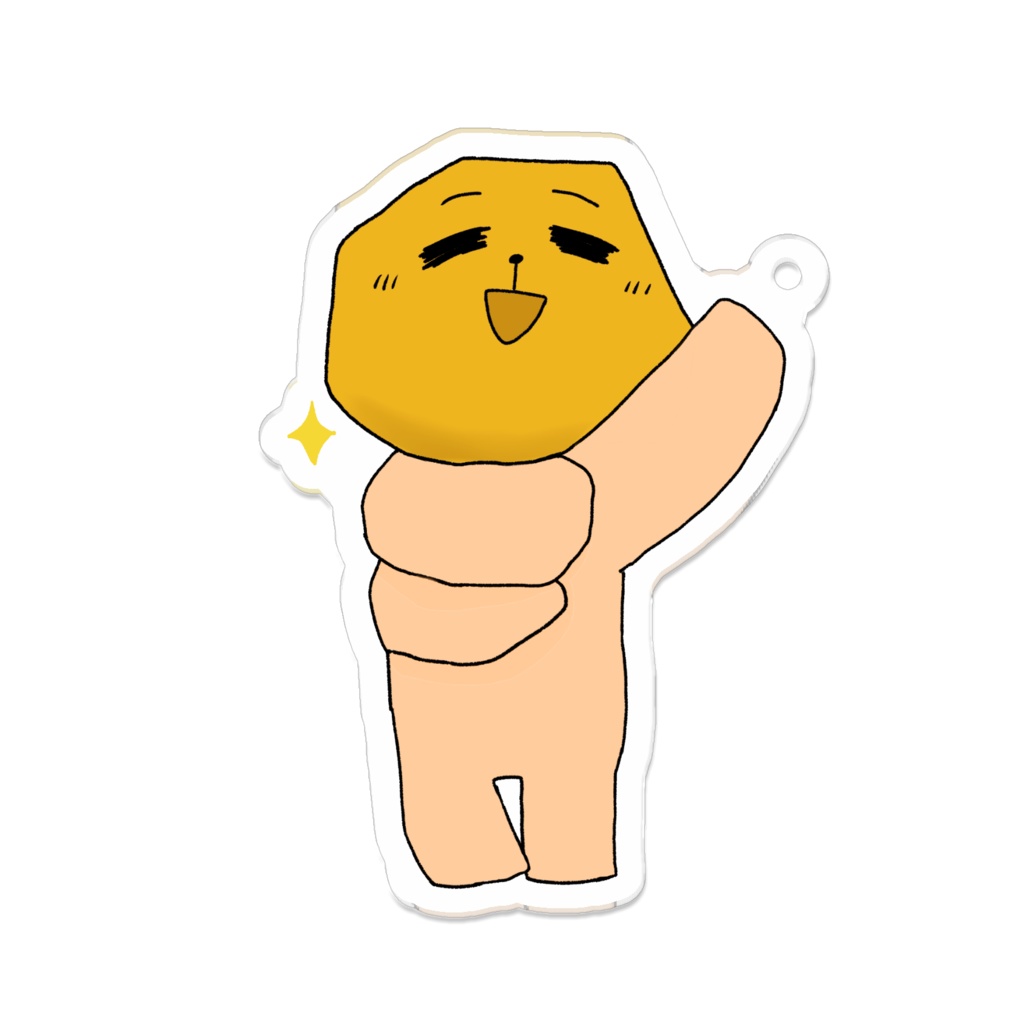 からちんゆぶら下がりキーホルダー(没)