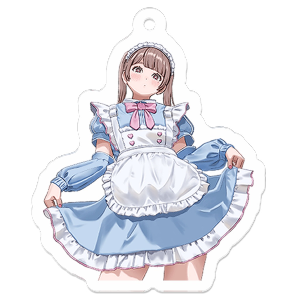 見下ろしメイドちゃん