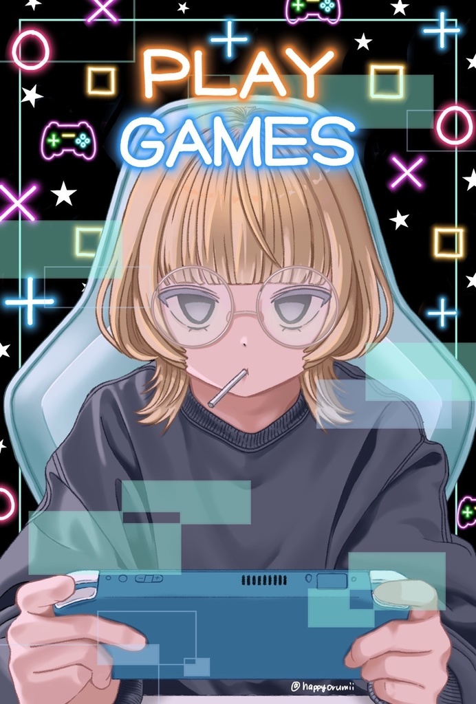 ポストカード ゲームちゃん