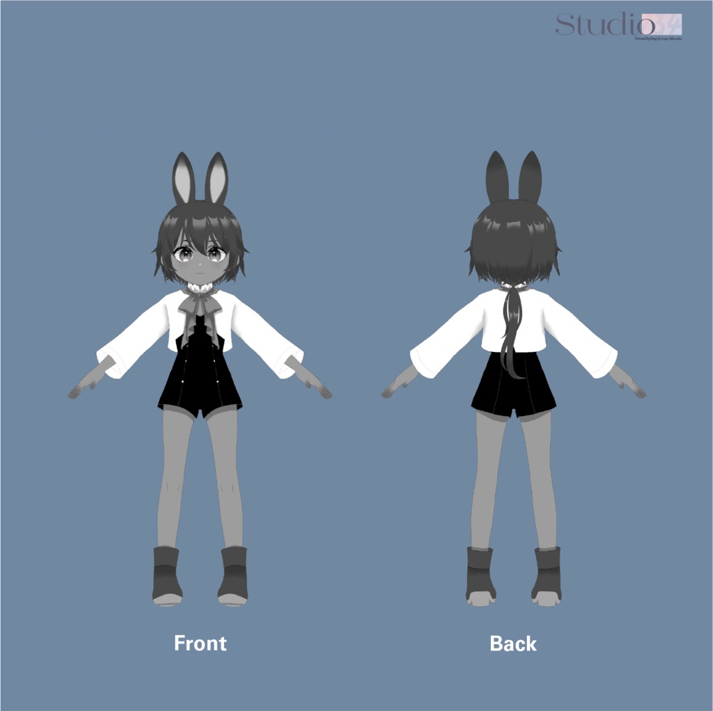 【VRoid Studio製3Dモデル】NITO