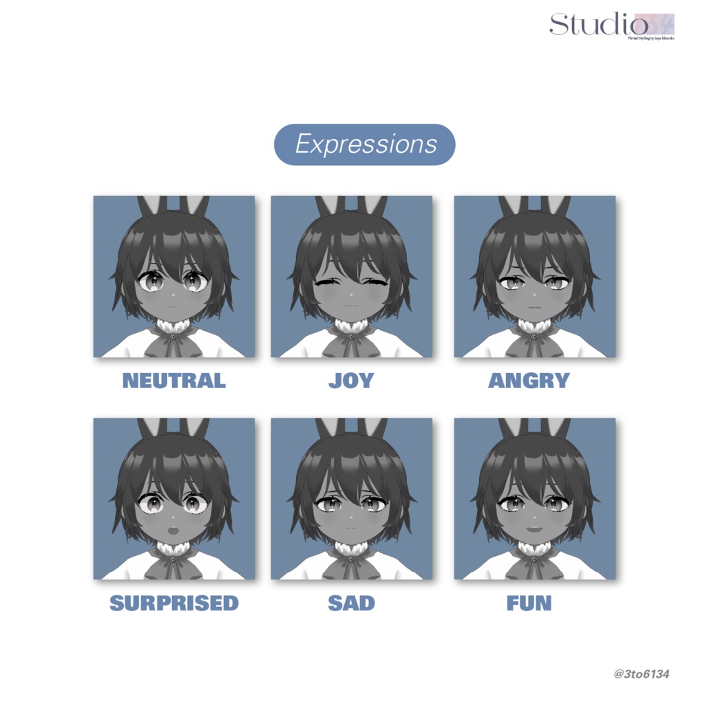 【VRoid Studio製3Dモデル】NITO