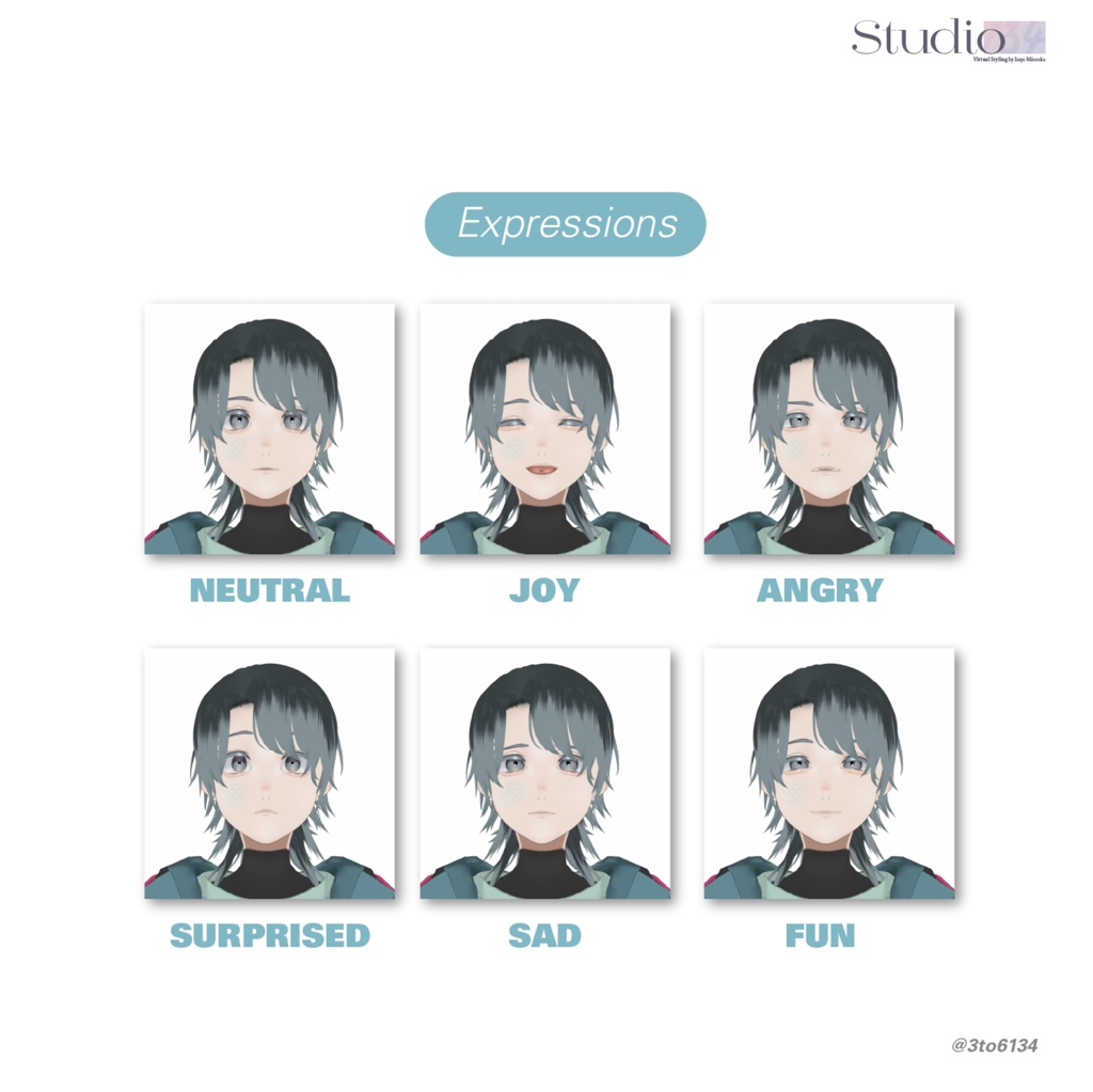 【1点限定】isora【VRoid製VRMアバター】