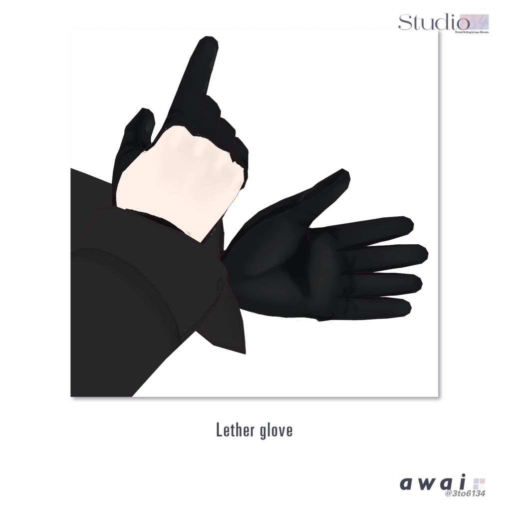 【VRoid衣装テクスチャ】Botanical Accessory【#awai_Studio134】