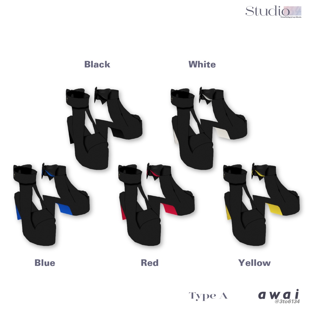 【VRoid衣装テクスチャ】Swimwear_Venus【#awai_Studio134】