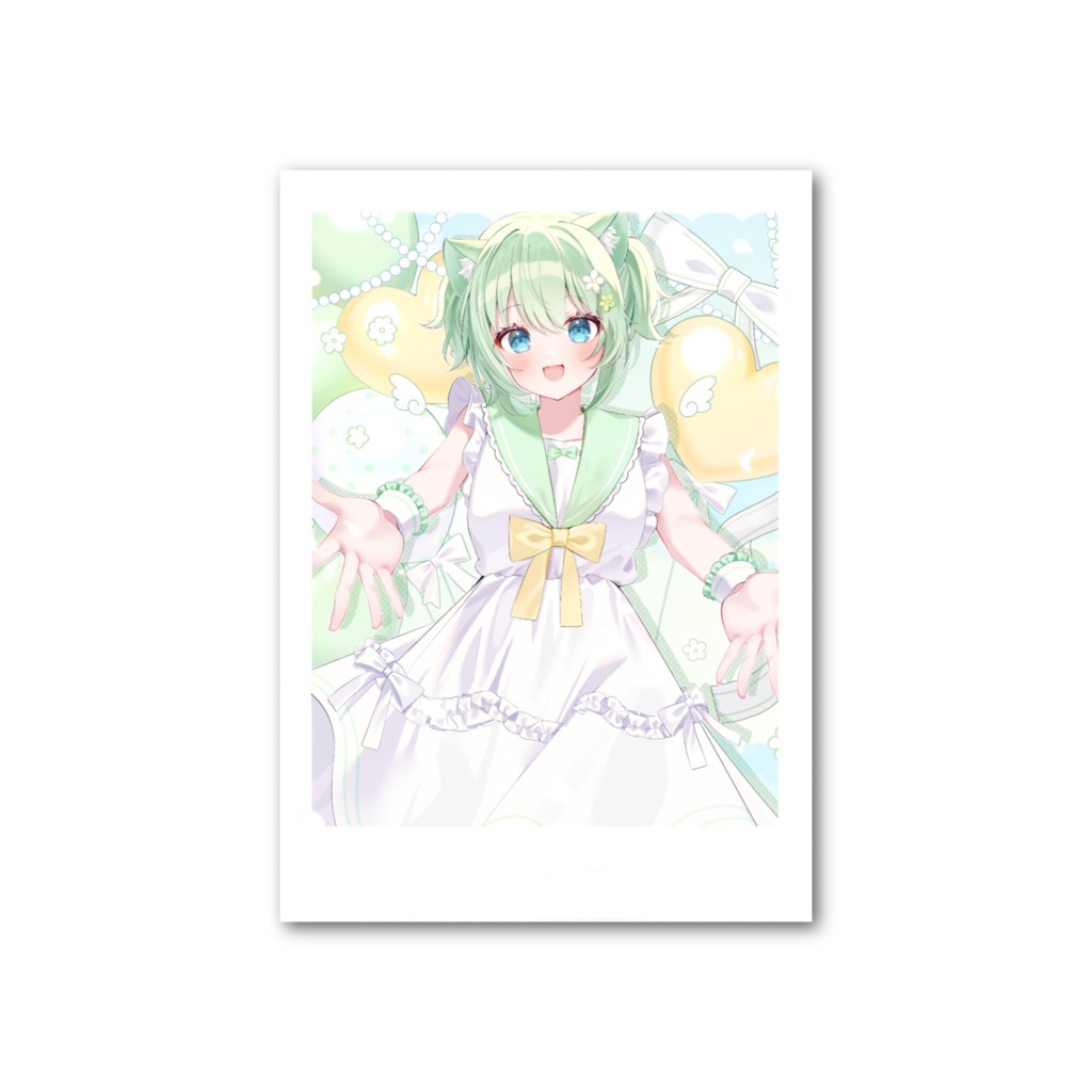 半年記念チェキ風カード