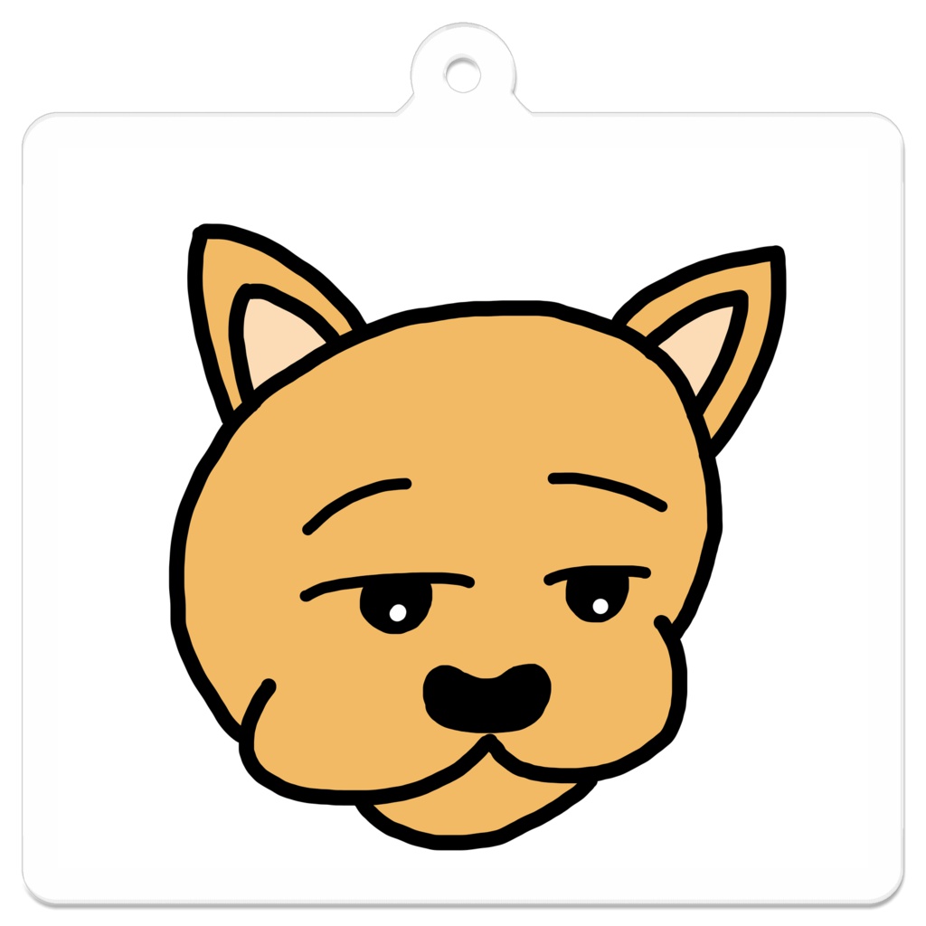 どっぐわんだふるアクリルキーホルダー