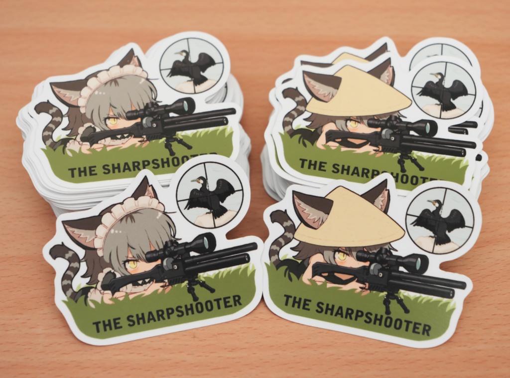 THE SHARPSHOOTER ステッカー2種セット